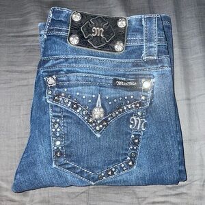 Women’s Miss Me jeans size 27 boot cut color DK 52C